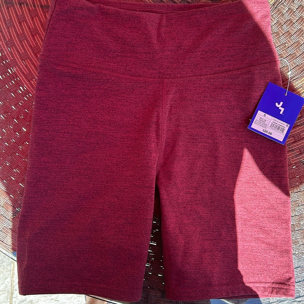 Small purple joy lab workout legging shorts brand new